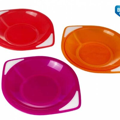 Canpol Set od 3 tanjira za devojčice 31/401