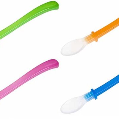 Canpol Babies silikonska kašičica sa dugačkom drškom 21/488