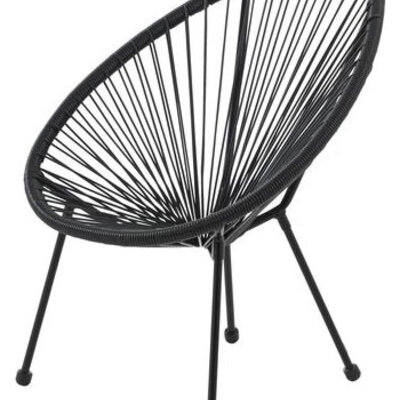 Lounge stolica Winty crna