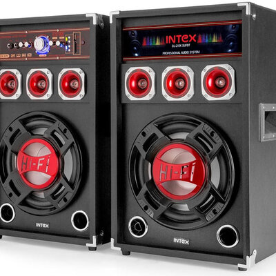 Intex Zvučnik DJ-215K Bluetooth SD/USB/FM/BT 22447