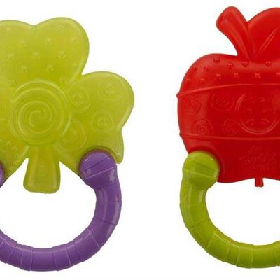 Bright Starts Glodalica za nicanje zubića Jabuka/Detelina