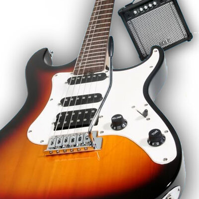 Bucklay BE 12SB - Gitarski komplet By Washburn