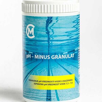 Sredstvo za smanjivanje PH vrednosti vode u bazenima pH-Minus granulat