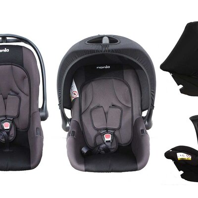 Nania Autosedište za bebe Baby Ride Rock-Grey 376950