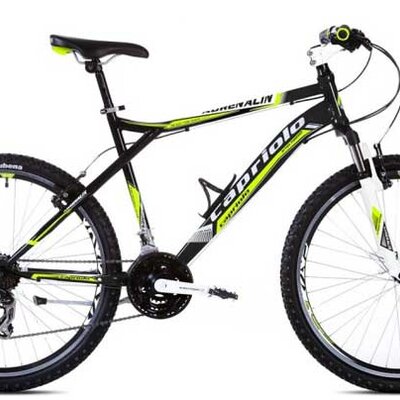 Bicikl Capriolo Adrenalin crno zeleno 914430-18 ram 18