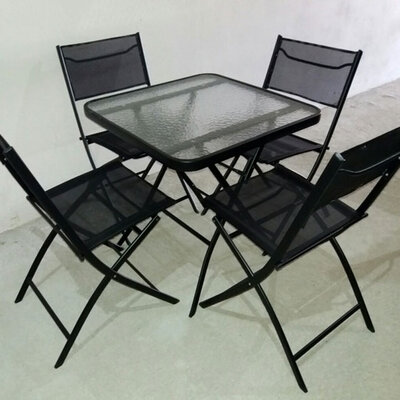 Baštenska Garnitura B-Set - 4 Stolice i Sto