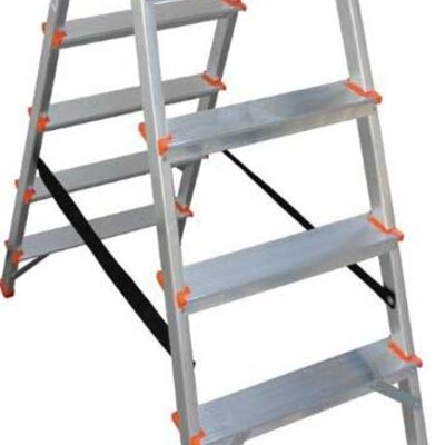 Kućne aluminijumske dvostrane merdevine BSS 6