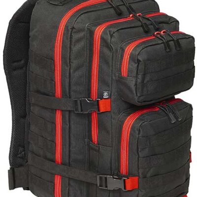 Brandit Ranac US Cooper 50 lit. crno crveni 8025.101