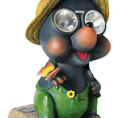 Baštenska solarna lampa - krtica