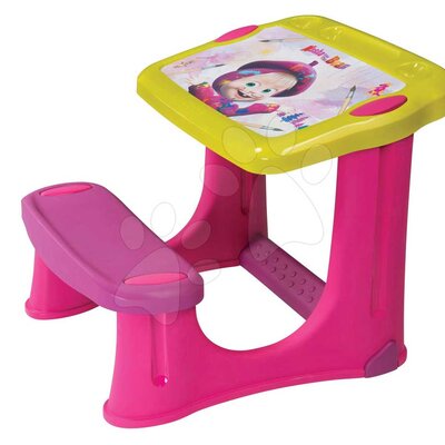 Smoby Dečiji stočić sa klupom Maša i Medved