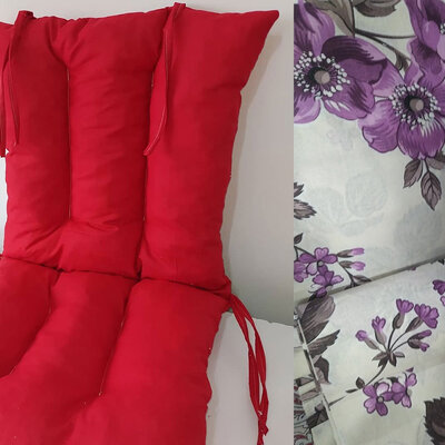 Jastuk Za Stolicu Sa Naslonom 45 x 90 cm Violet FLO