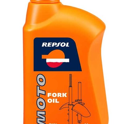 Repsol Moto Fork Oil 5W Hidraulično ulje za viljušku motorcikla RP172L51