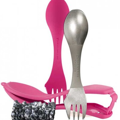 Višenamenski pribor za jelo Light My Fire Ultimate Spork Kit OE0LM 55702340 fuchsia