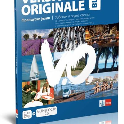 Klett Version originale bleu, udžbenik i radna sveska za prvi i drugi razred gimnazije i srednjih stručnih škola