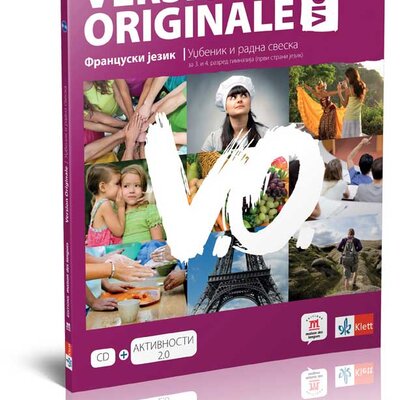KLETT Version originale violet, udžbenik i radna sveska za treći i četvrti razred gimnazije