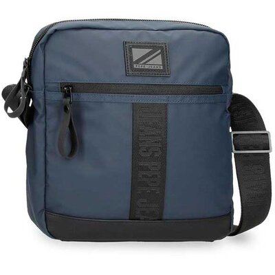 Torbica 27cm sa pregradom za tablet Pepe Jeans Hoxton blue 73456