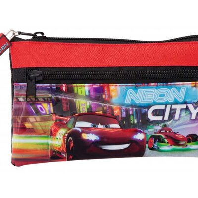 Disney Školska pernica Cars Neon City