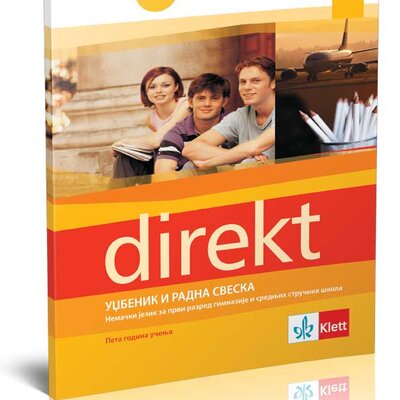 KLETT Nemački jezik 1, Direkt 1 - udžbenik i radna sveska za prvi razred gimnazija i srednjih stručnih škola