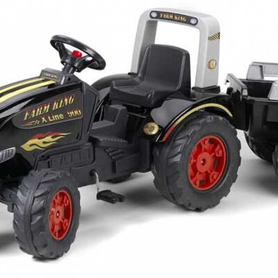 Dečji traktor na pedale sa prikolicom Falk Toys 1075B