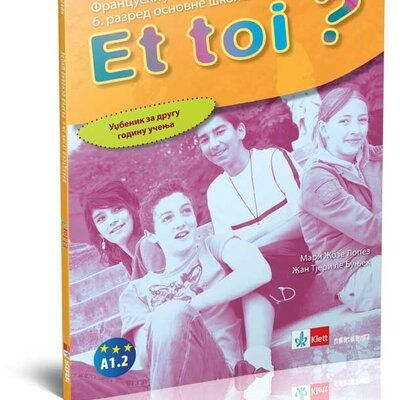 KLETT Francuski jezik 6, Et toi? 2, udžbenik za šesti razred