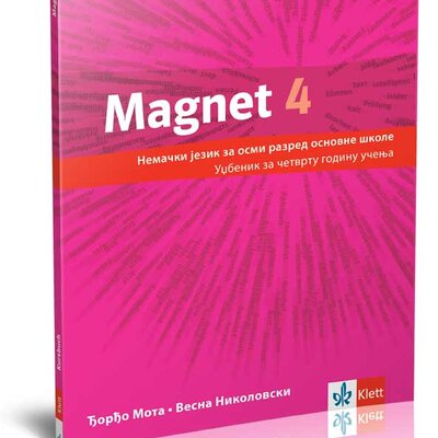KLETT Nemački jezik 8, Magnet 4, udžbenik za osmi razred