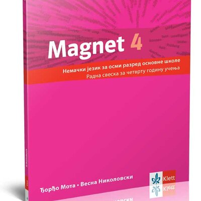 KLETT Nemački jezik 8, Magnet 4, radna sveska za osmi razred