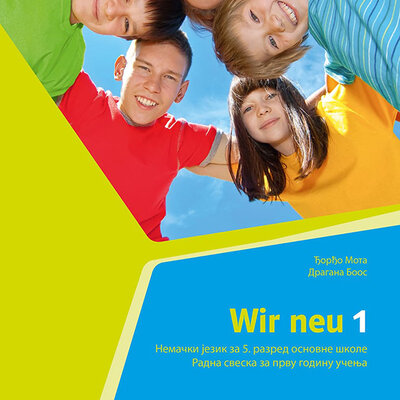 KLETT Nemački jezik 5, WIR NEU 1, radna sveska za peti razred