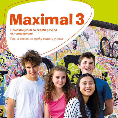 KLETT Nemački jezik 7, Maximal 3, radna sveska za sedmi razred