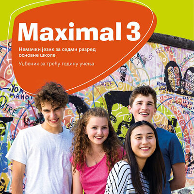 KLETT Nemački jezik 7, Maximal 3, udžbenik za sedmi razred
