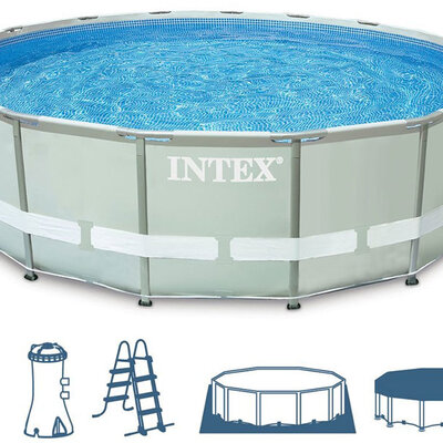 Bazen Ultra Frame 427X107 cm INTEX 28310 - Metalna konstrukcija