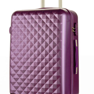 Putni Kofer Sa 4 Točka Tvrdi Purple