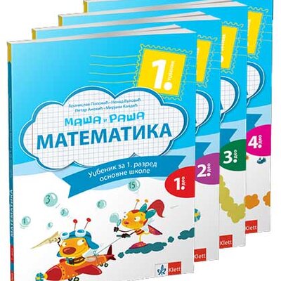 KLETT Matematika 1, Maša i Raša, udžbenik za prvi razred