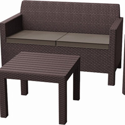 Garnitura sa kafe stolom Keter Orlando