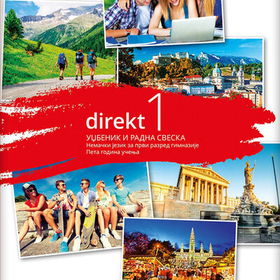 KLETT Nemački jezik 1, Direkt 1, udžbenik i radna sveska za prvi razred gimnazije