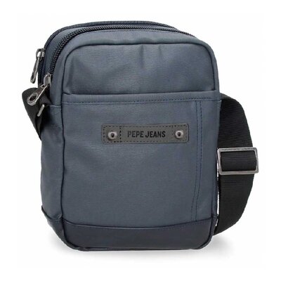 Muška torbica 22cm sa 2 pregrade Pepe Jeans Hatfield blue 77755