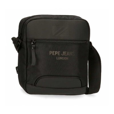 Muška torbica 27cm sa pregradom za tablet Pepe Jeans Bromley black 70656