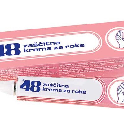 Zaštitna krema za ruke 48 Ilirija 125ml 81033