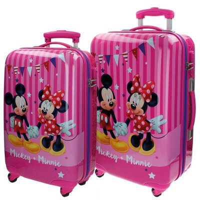 Disney Dečiji putni koferi - set - Mickey + Minnie
