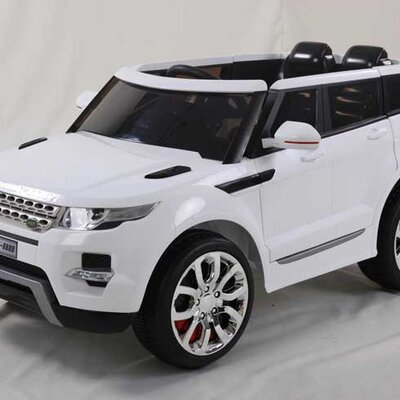 Automobil na akumulator Land Rover beli