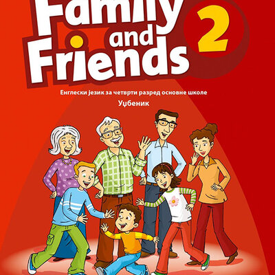 NOVI LOGOS Engleski jezik 4, Family and Friends 2, udžbenik za četvrti razred