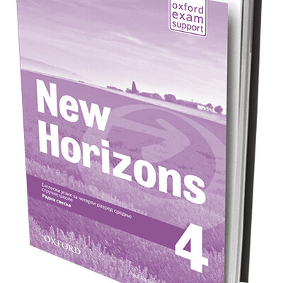 NOVI LOGOS New Horizons 4, radna sveska za četvrti razred srednje stručne škole
