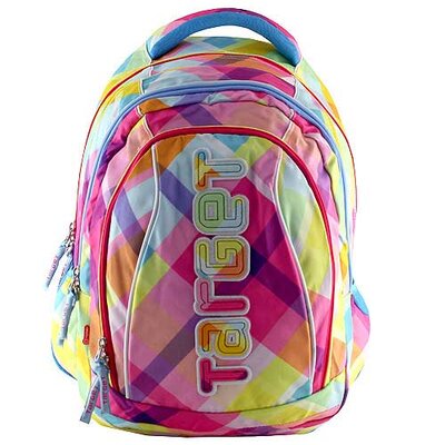 Target Ranac za školu 2u1 Allover Pink 00782