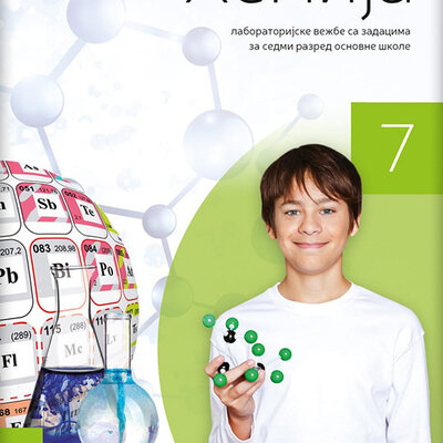 NOVI LOGOS Hemija 7, laboratorijske vežbe sa zadacima za sedmi razred
