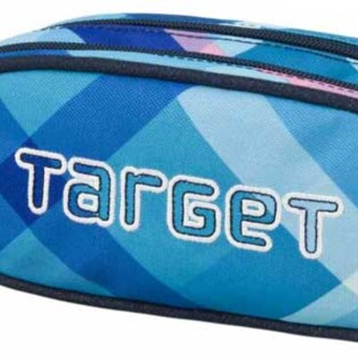 Target Pernica - polukružna sa 2 zipa Blue 00777