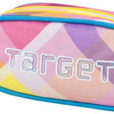 Target Pernica - polukružna sa 2 zipa Pink 00784