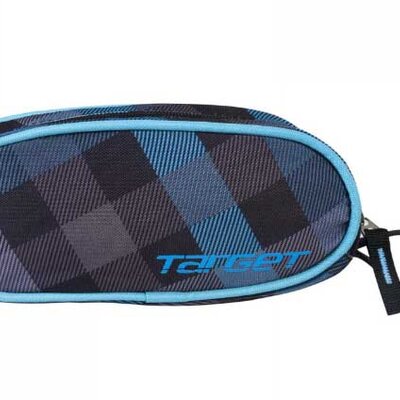 Target Pernica - polukružna sa 1 zipom Allover Blue City 16289