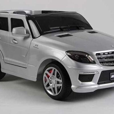 Automobil na akumulator Mercedes ML63 Sivi