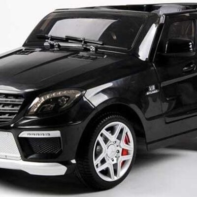 Automobil na akumulator Mercedes ML63 Crni