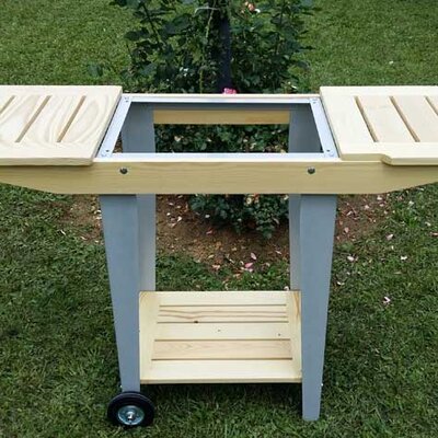 Drvena roštilj kolica 53N 20716