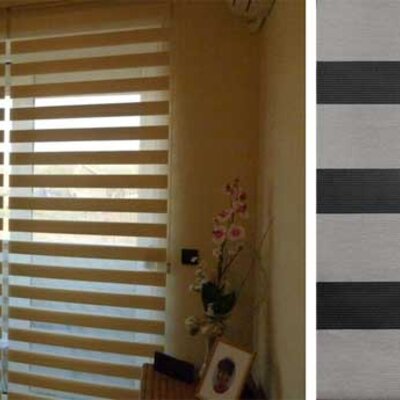 Zebra Rolo Sistem Zidna roletna sa maskom 80x260 Michelle 12 Z2 svetlo siva